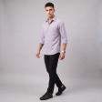Combination Mauve Shirt : Ditto