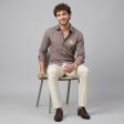 Combination Brown Shirt : Ditto