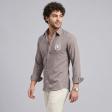 Combination Brown Shirt : Ditto