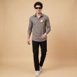 Combination Brown Shirt : Ditto