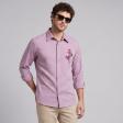 Combination Mauve Shirt : Ditto