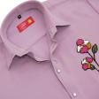 Combination Mauve Shirt : Ditto