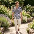 Print Gray Shirt : Ditto