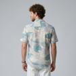 Print Blue Shirt : Ditto