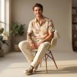 Print Mauve Shirt : Ditto