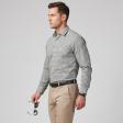 Checks Green Shirt : Business
