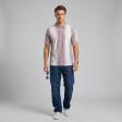 Stripes Mauve T-shirt : Regular