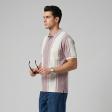 Stripes Mauve T-shirt : Regular