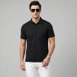 Selfdesign Black T-shirt : Regular
