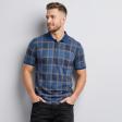 Checks Blue T-shirt : Regular