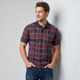 Checks Maroon T-shirt : Regular