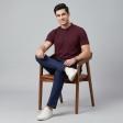 Plain Wine T-shirt : Regular
