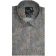 Print Gray Shirt : Party