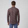 Print Maroon Shirt : Party