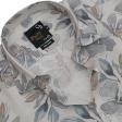 Print Blue Shirt : Party