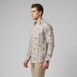 Print Brown Shirt : Party