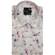 Print Gray Shirt : Party