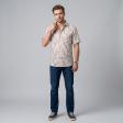 Print Gray Shirt : Party