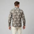 Print Brown Shirt : Party
