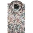 Print Peach Shirt : Party