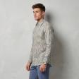 Print Green Shirt : Party