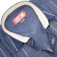 Combination Navy Blue Shirt : Ditto