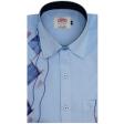 Handpainted Blue Shirt : Ditto