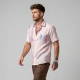 Handpainted Pink Shirt : Ditto
