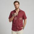 Handpainted Maroon Shirt : Ditto