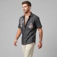 Handpainted Black Shirt : Ditto