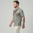 Handpainted Green Shirt : Ditto
