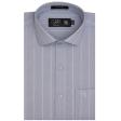 Stripes Light Gray Shirt : Business