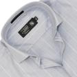 Stripes Light Gray Shirt : Business