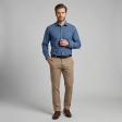 Stripes Blue Shirt : Business
