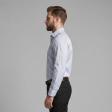 Self Design Blue Shirt : Business