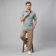 Print Green Shirt : Ditto