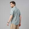 Print Green Shirt : Ditto