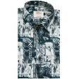 Print Green Shirt : Ditto