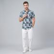 Print Green Shirt : Ditto