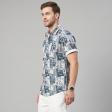 Print Green Shirt : Ditto