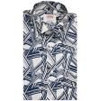 Print Blue Shirt : Ditto