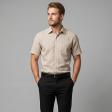 Stripes Fawn Shirt : Business