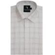 Checks Cream Shirt : Business