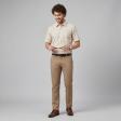 Checks Fawn Shirt : Business