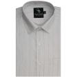 Stripes Gray Shirt : Business