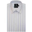 Stripes Blue Shirt : Business