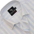 Stripes Blue Shirt : Business
