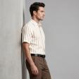 Stripes Fawn Shirt : Business