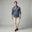 Stripes Green Shirt : Business