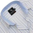 Stripes Blue Shirt : Business